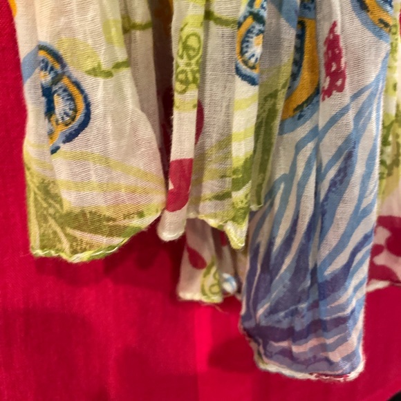 Multi Color Scarf - Picture 2 of 9